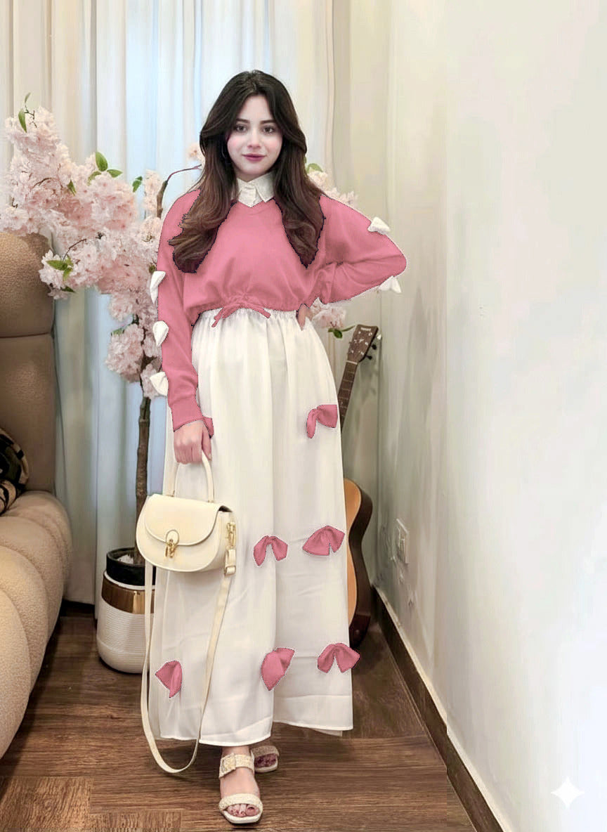 Blossom Bow Maxi and Top