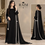 Luxury 3 piece Long Dress with Matching Dupatta | Festive & Party Wear Ensemble 👗✨