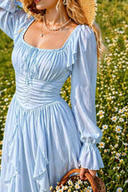 Meadow Dream Ruffle Maxi – Raim Collection