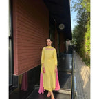 Sunshine Pastel Elegance – 3-Piece Suit