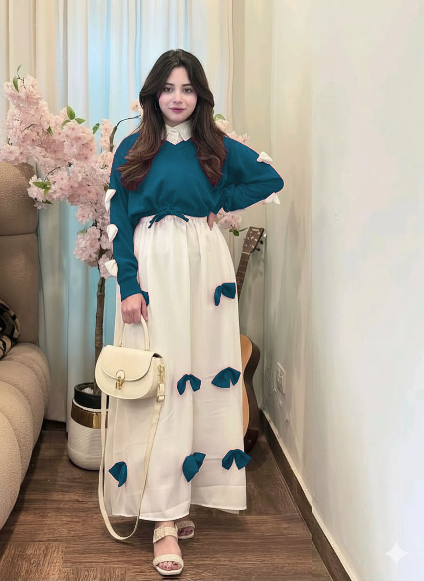 Blossom Bow Maxi and Top