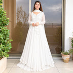 3 piece Long Maxi Dress With Matching Dupatta