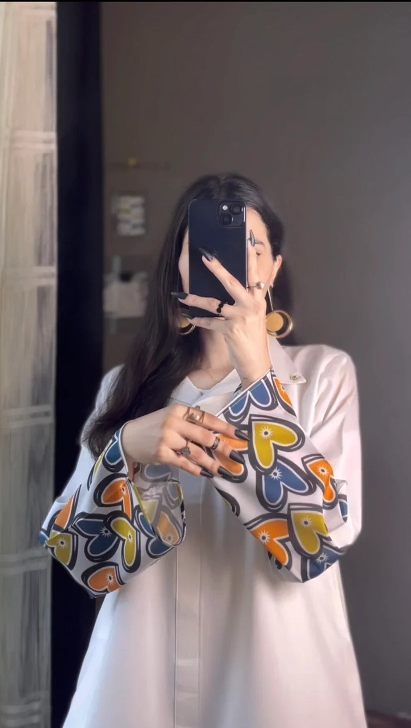 Printed Shirt & Palazzo 2pec Suit