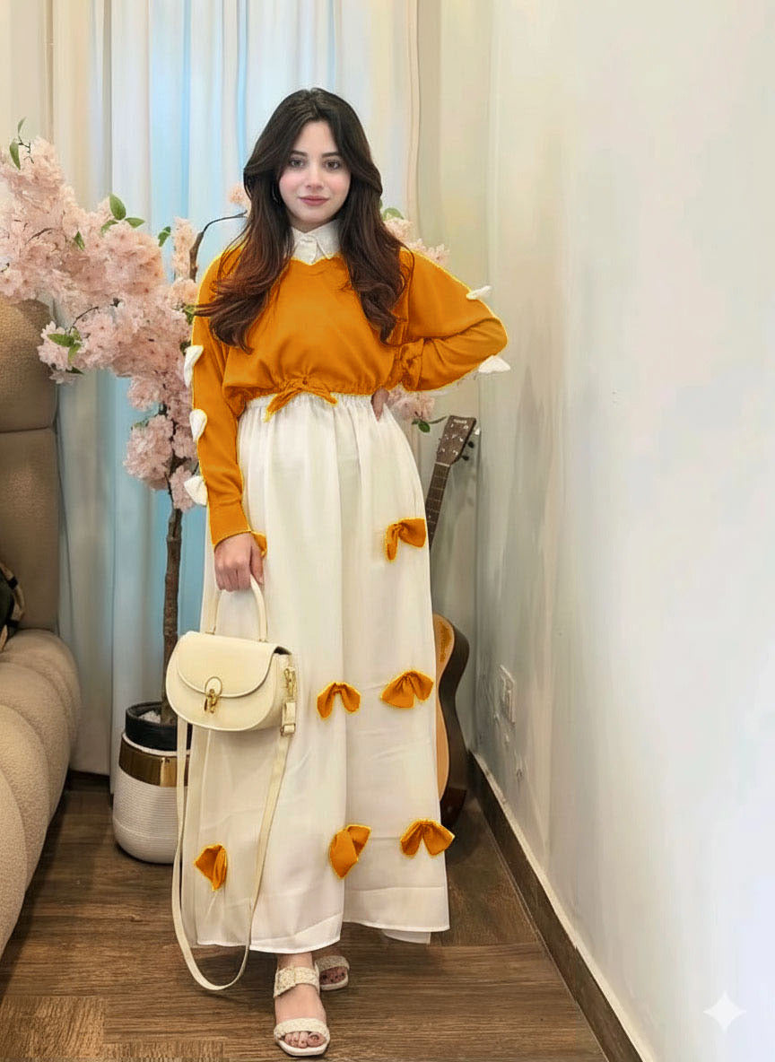 Blossom Bow Maxi and Top