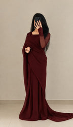 Saree With Full Sleeve Blouse | Graceful Party Wear Saree Set 🥻✨