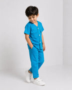 Signature Kids Pajama Set - Sky Blue