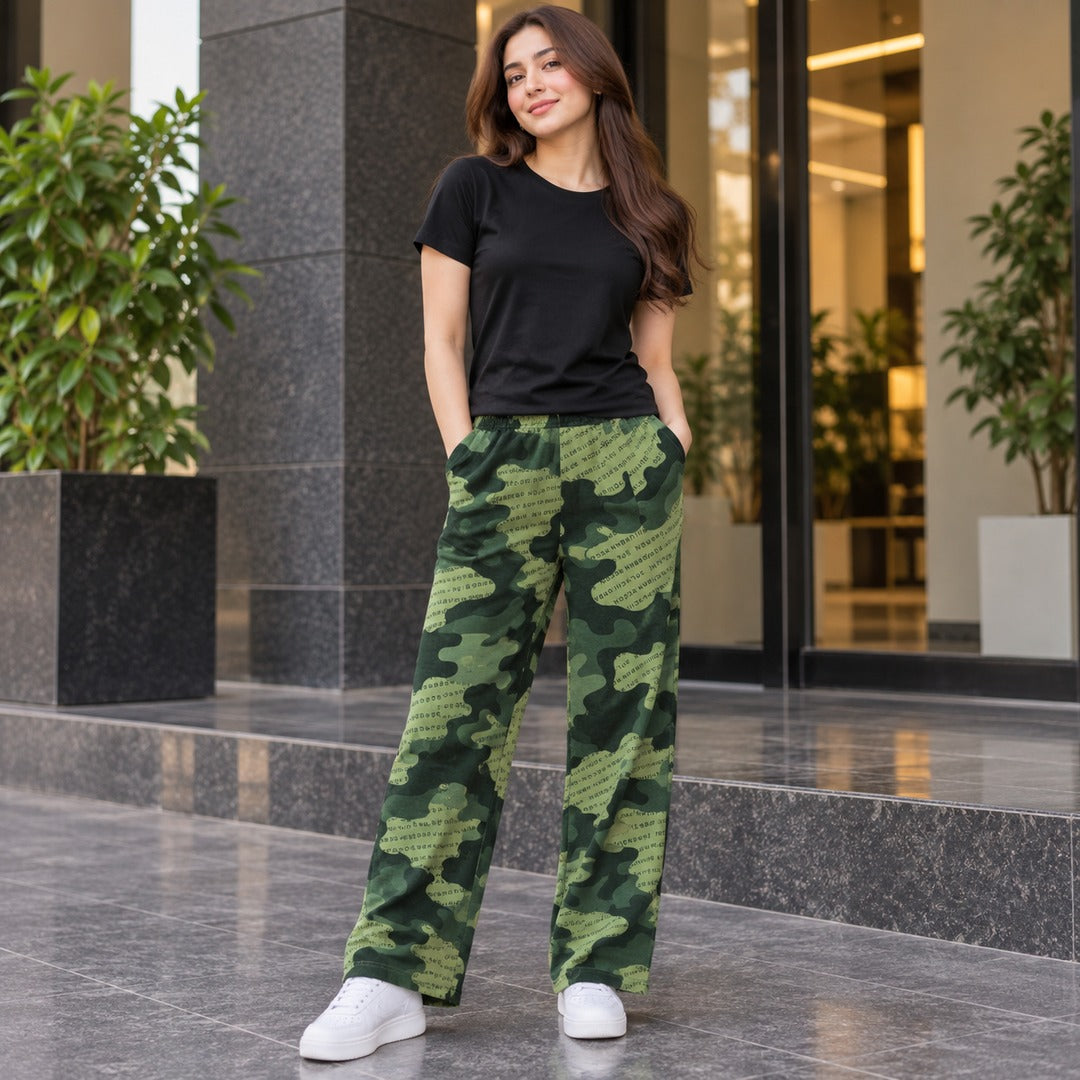 Wide-Leg Trouser