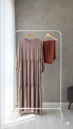 Rust & Rose Modest Elegance Abaya